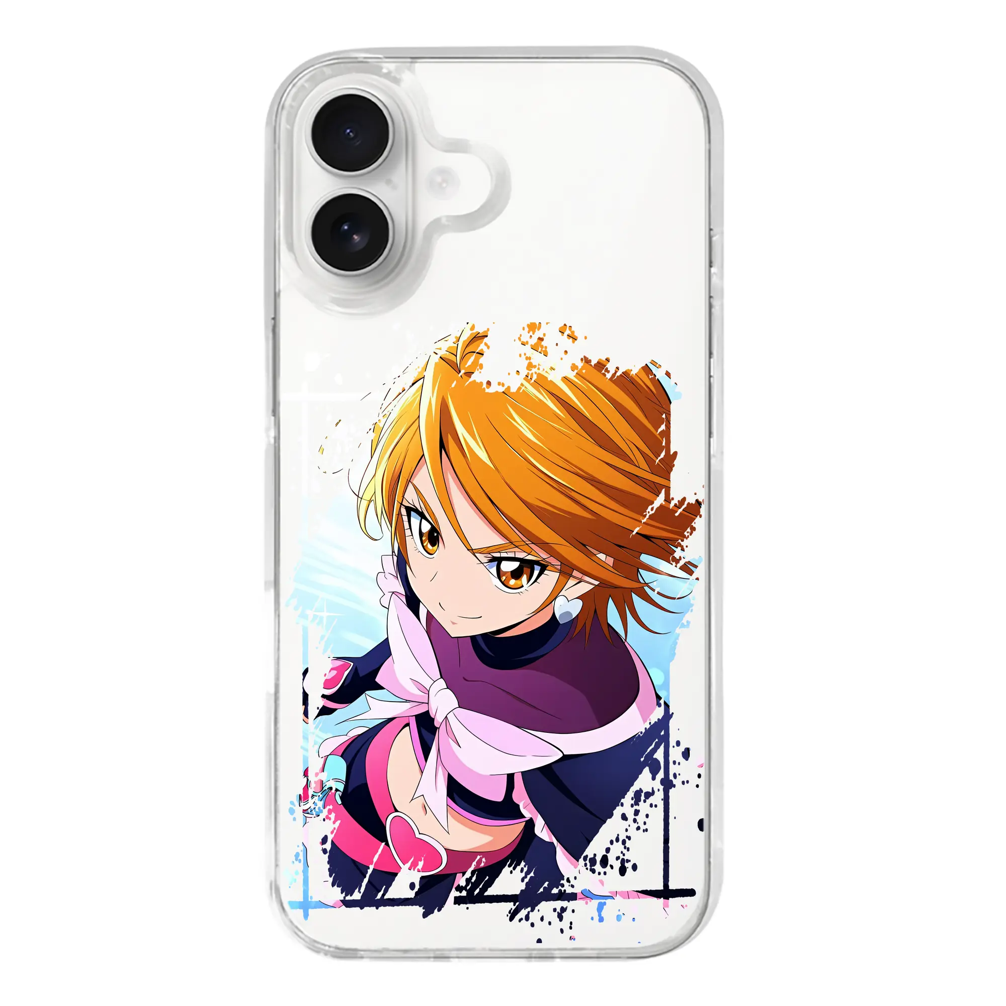 プリキュア グッズ,美墨なぎさ - iPhone 17シリーズ 透明スマホケース – 薄型・耐衝撃・精密フィット保護カバー